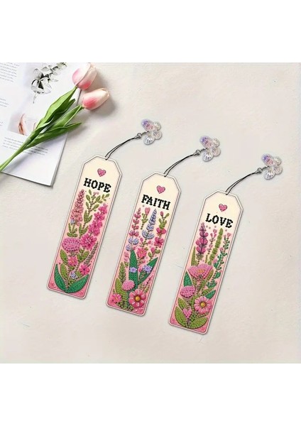 Yetişkinler ve Yeni Başlayanlar Için Dıy Kitap Ayracı Malzeme Seti (Yurt Dışından)