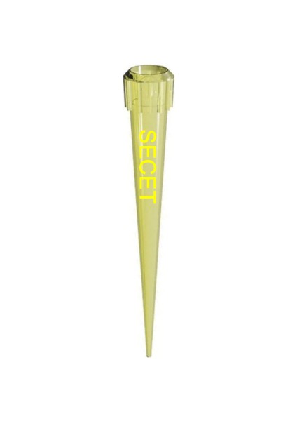 Pipet Ucu, Sarı Pipet Ucu Non Steril- Filtresiz 5-200 Ul ( 1000 Adet / Pk )