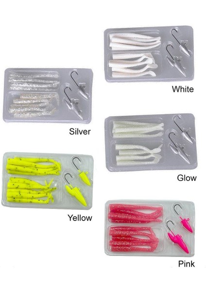 Lrf Micro Sandeel Kit 12 Adet(1+1.5+5) Sahte Balık fırsatları