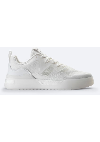 Erkek Beyaz Esnek Taban Sneaker Ayakkabı A41y8028