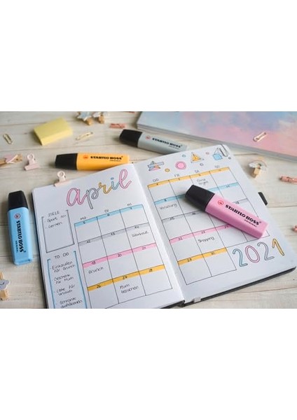 Fosforlu Kalem Boss Orıgınal Pastel 15'li 7015-02 fırsatları