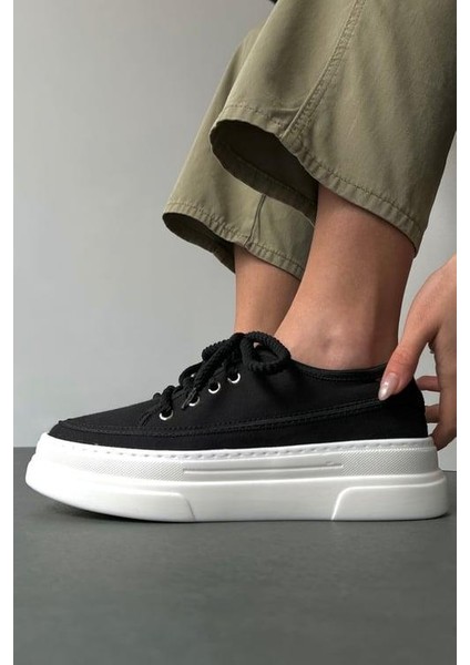 Kadın Sneaker Spor Ayakkabı Kotnel - Siyah fırsatları