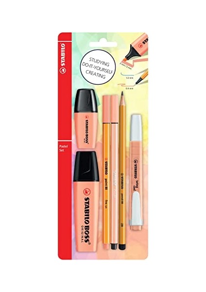 Tek Renk Pastel Set 6'lı Turuncu 70-126-6