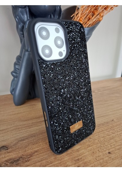 iPhone 16 Pro Uyumlu Işıltılı Taşlı Lüks İçi Kadife Kamera Çıkıntılı Swarovski Kılıf fiyatları