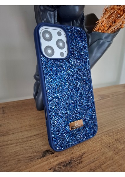 iPhone 16 Pro Uyumlu Işıltılı Taşlı Lüks İçi Kadife Kamera Çıkıntılı Swarovski Kılıf fiyatları