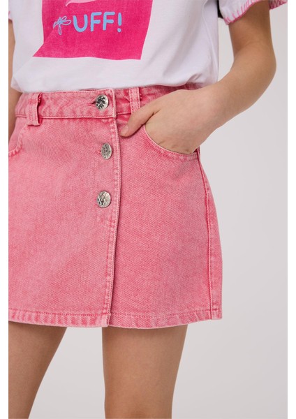 Kız Çocuk Pembe Etek