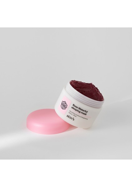 Rose Waterful Sleeping Mask -Gül Sulu Nemlendirici Uyku Maske-100ml