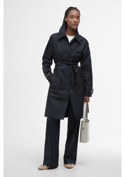 Maia Showerproof Ceket NY91 Dark Navy/rosemary Tartan