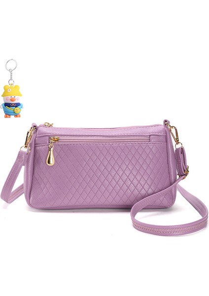 Kadın Moda Cüzdan Omuz Çantası Bayan Crossbody Çanta Fermuarlı Çanta (Yurt Dışından)