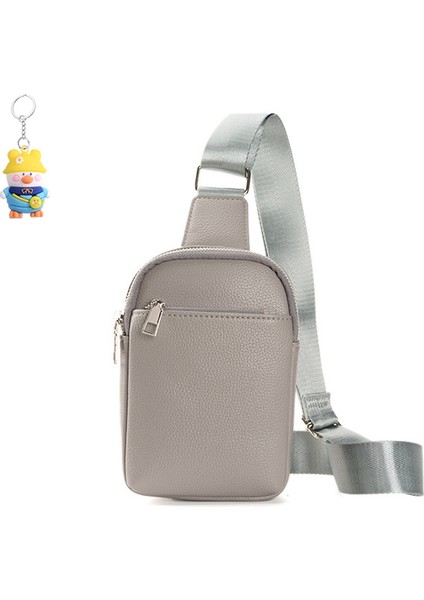 Erkek Göğüs Çantası Crossbody Çantası Mini Telefon Çantası Gündelik Küçük Çanta Spor Açık Sırt (Yurt Dışından)