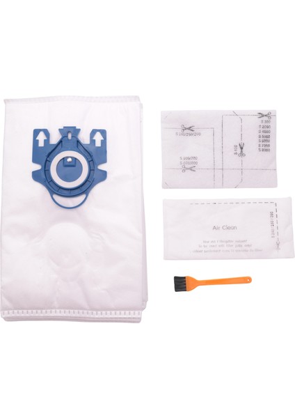 Gn Airclean 3D Verimli Toz Torbaları Için 15 Adet Elektrikli Süpürge Torba Parçasını Değiştirin (Yurt Dışından)