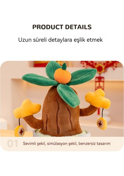 22CCM Aşk Simülatörü Yeşil Saksı Peluş Oyuncak (Yurt Dışından)
