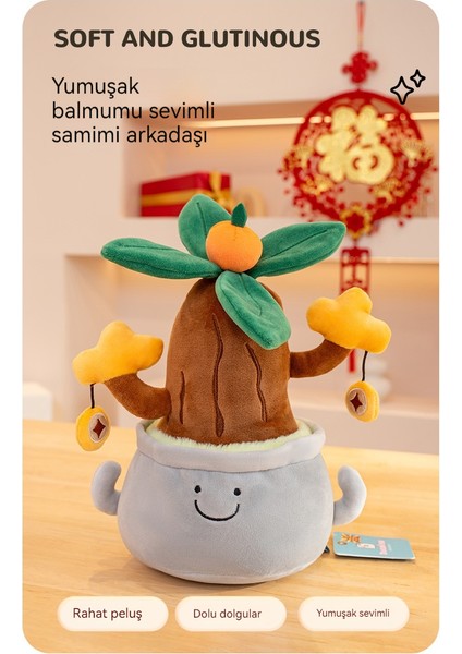22CCM Aşk Simülatörü Yeşil Saksı Peluş Oyuncak (Yurt Dışından)