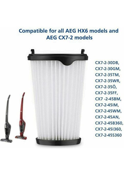 12 Adet Hepa Filtreler AEF150 Cx7-2 Için EER73DB EER73BP EER73IGM ZB3301 ZB3311 Robotlu Süpürge Parçaları (Yurt Dışından)
