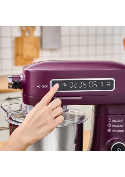 Pro Artisan Zaman Ayarlı Tartılı Mutfak Şefi Royal Berry 1600 W 5 Litre