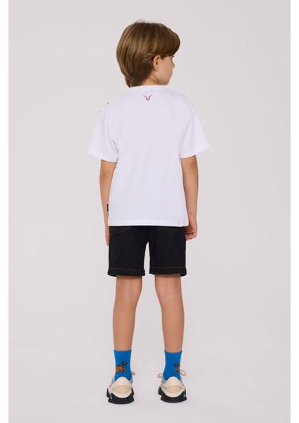 Bg Store Erkek Çocuk Beyaz Tshirt fırsatları
