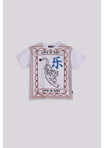 Bg Store Erkek Çocuk Beyaz Tshirt indirimleri