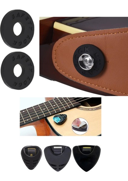 Gitarist Seti (Pena, Kapo, Pena Şarjörü, Omuz Askısı, Askı Kilidi, Pena Taşıma Anahtarlığı)