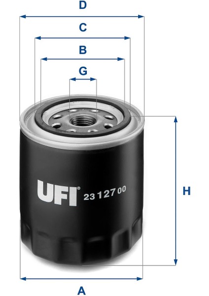 Yağ Filtresi Alfa Romeo, Toyota 23.127.00 fiyatları