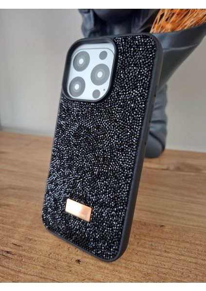 iPhone 16 Pro Max Uyumlu Işıltılı Taşlı Lüks İçi Kadife Kamera Çıkıntılı Kaliteli Kılıf modelleri