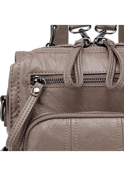 Yıkama Deri Sırt Askılı Kadın Çantası 21K Barcelona 1915 fiyatları