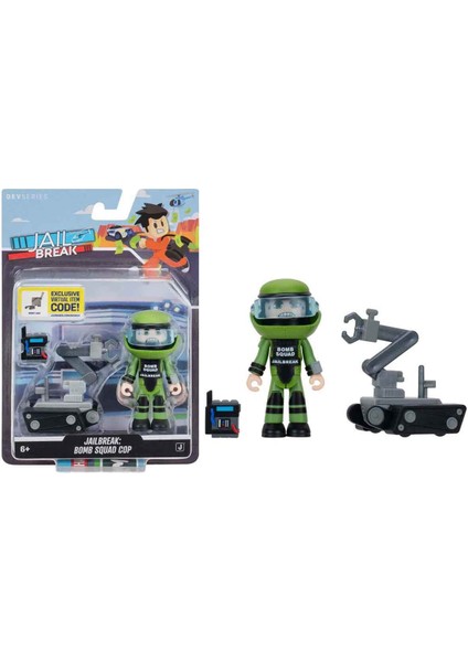 Devs Tekli Figür Paketi DEV01000 - Bomb Squad Cop
