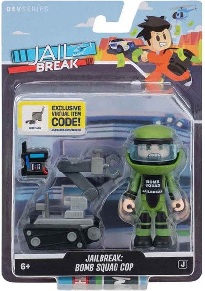 Devs Tekli Figür Paketi DEV01000 - Bomb Squad Cop