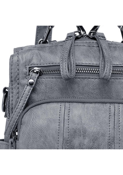 Yıkama Deri Sırt Askılı Kadın Çantası 21K Barcelona 1915 fiyatları