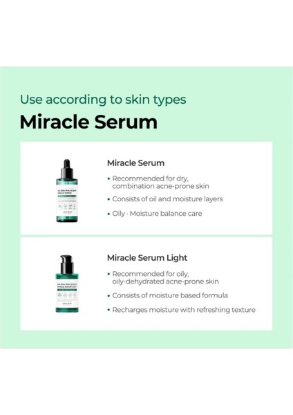 Somebymı Aha.bha.pha 30 Days Miracle serum Light 50ML