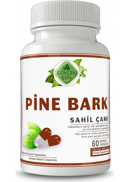 Şifa Sahil Çamı Kapsül (PİNE BARK CAPSULE) fiyatları