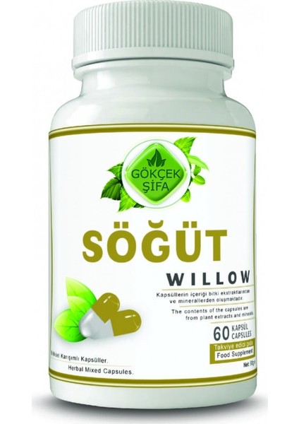 Şifa Söğüt Kapsül (WİLLOW CAPSULE) fiyatları