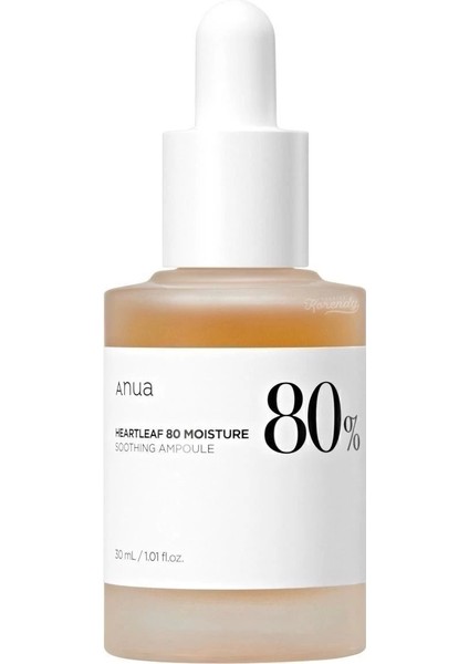 Heartleaf 80% Moisture Ampoule Neme Doyuran Konsantre Ampul 30ML