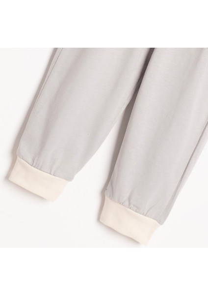 Mevsimlik Uzun Kollu Kız Erkek Çocuk Pijama Takımı