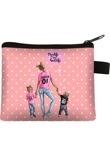 Sevimli Süper Mama Baskı Cüzdan Kadınlar Için Anne Prenses Çantalar Su Geçirmez Seyahat Para Çantası Kart Tutucu Kılıfları Anneler Günü Hediyesi (Yurt Dışından) fiyatları
