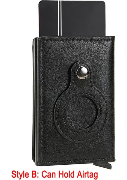 Yeni Karbon Fiber Apple Hava Etiketi Cüzdan Erkekler Iş Kimlik Kredi Kartı Tutucu Rfid Ince Anti Korumak Hava Etiketi Slayt Cüzdan Dropship (Yurt Dışından) indirimleri