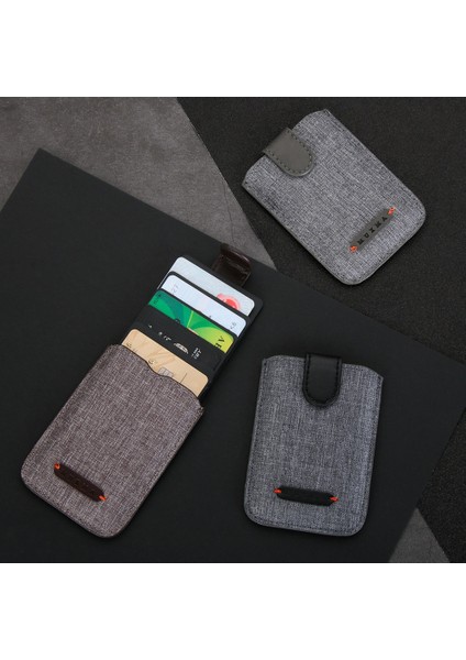 Yeni Anti Rfid Engelleme 5 Çekme Kredi Kartı Tutucu Cep Telefonu Cüzdan Okuyucu Kilidi Banka Kartı Tutucu Kimlik Kartı Cüzdan Pu Deri (Yurt Dışından) indirimleri
