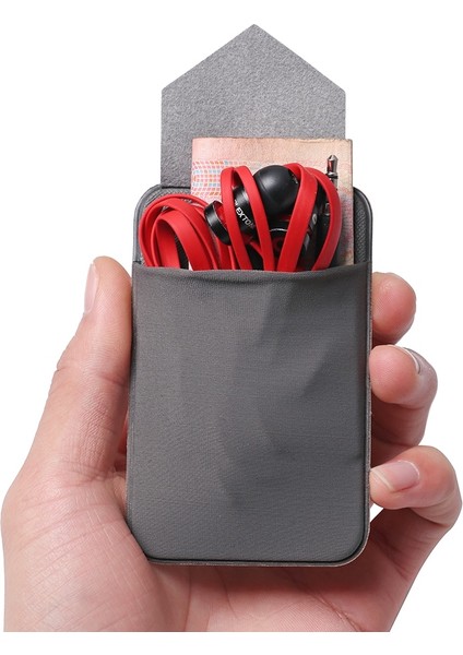 Yeni Cep Telefonu Kart Tutucu Yapışkanlı Cüzdan Telefon Cüzdan Kılıf Elastik Yapışkanlı Cüzdan Evrensel Cep Telefonu Cüzdan Telefon Cebi (Yurt Dışından)