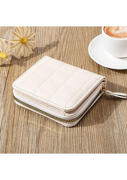 Kadın Cüzdan Pu Deri Kısa Bozuk Para Cüzdanı Moda Mini Cüzdan Bayanlar Küçük Fermuar Kart Tutucu Kadın Rahat Manşonlar (Yurt Dışından)