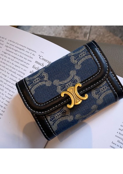 Kadın Cüzdan Toka Örgü Klasik Vintage Lüks Tasarımcı Cüzdan Kımlık Kartı Saklama Moda Deri Çanta Mini Bozuk Para Çantaları (Yurt Dışından) fırsatları