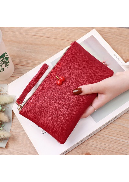 Moda Uzun Kadın Cüzdan Kadın Çantalar Bileklik Bozuk Para Cüzdanı Kart Tutucu Cüzdan Bayanlar Deri Debriyaj Para Çantası Telefon Cebi (Yurt Dışından) fiyatları