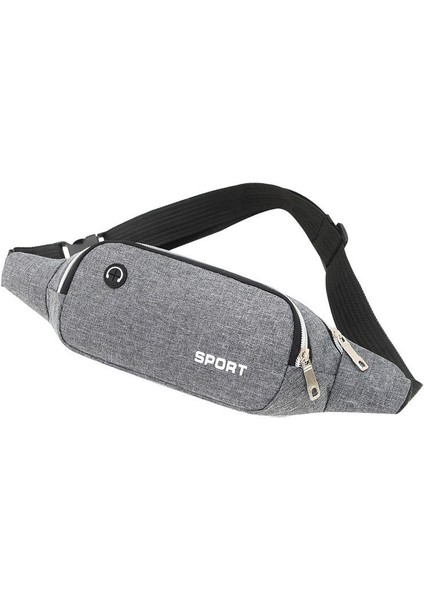 Yeni Su Geçirmez Çok Fonksiyonlu Unisex Koşu Spor Bel Çantası Bel Çantası Büyük Kapasiteli Telefon Çantası Anti-Cüzdan (Yurt Dışından)