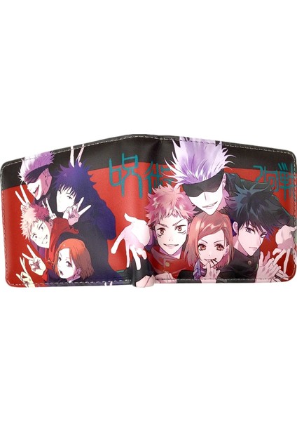 Jujutsu Kaisen Cüzdan Japonya Anime Karikatür Para Cebi Genç Cüzdanlar Için Wallest (Yurt Dışından) indirimleri
