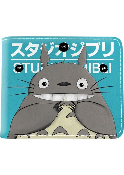 Japon Anime Karikatür Komşum Totoro Cüzdan Kısa Çanta Kart Tutucu Para Cebi (Yurt Dışından)
