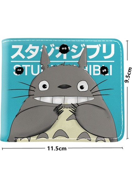 Japon Anime Karikatür Komşum Totoro Cüzdan Kısa Çanta Kart Tutucu Para Cebi (Yurt Dışından) modelleri
