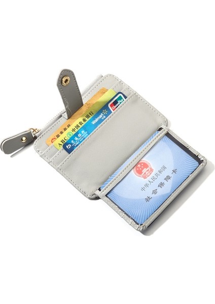 1 Pc Mini Pu Deri Kredi Kartı Tutucu Kapak Fermuar Çile Kadın Erkek Küçük Ultra Ince Cüzdan Organizatör Vaka Paketi Bozuk Para Cüzdanı (Yurt Dışından) indirimleri