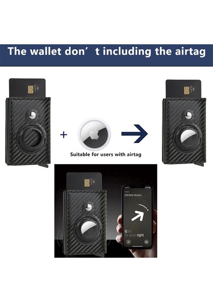 2022 Rfid Airtag Erkek Cüzdan Para Çantaları Anti Pu Deri Kartlıklı Cüzdan Apple Hava Etiketi Erkek Çantalar Akıllı Kapak Kılıf (Yurt Dışından) indirimleri