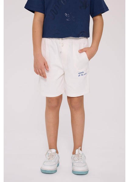 Bg Store Erkek Çocuk Ekru Şort fiyatları