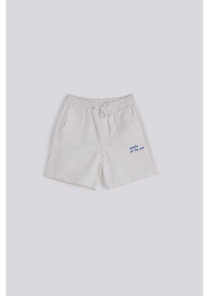 Bg Store Erkek Çocuk Ekru Şort indirimleri