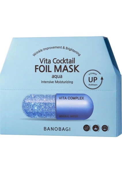 Vita Cocktail Foil Mask Aqua ( Nemlendirici Folyo Maske) modelleri