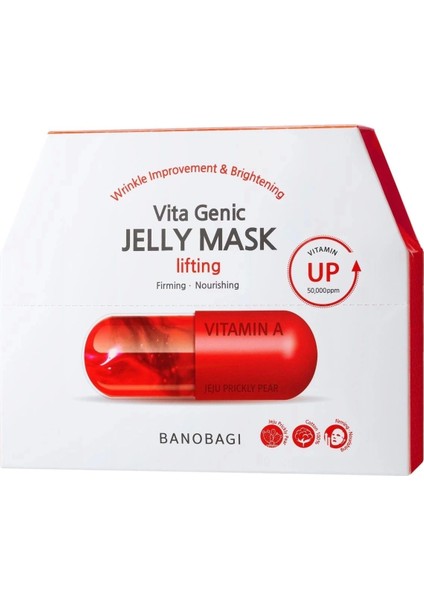 Vita Genic Jelly Mask Lifting Dolgunlaştırıcı ve Besleyici %100 Pamuk Maske fiyatları